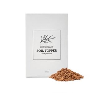 Generosa Soil Topper & Terrarium Pebbles - Natural Cork Granules for
