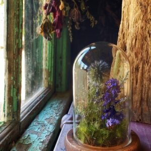 The Little Earth and Sky Dried Flower Terrarium