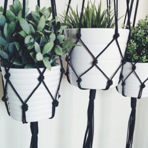 Macrame Plant Hanger, Macrame Pot Holder