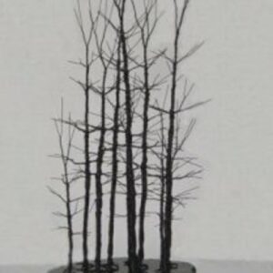 Wire Bonsai Tree Sculpture - Forest Scene